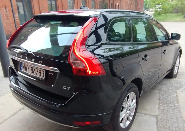 Volvo XC 60 cena 62500 przebieg: 194000, rok produkcji 2013 z Żyrardów małe 631